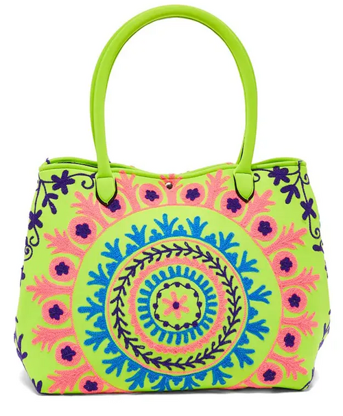 TOTE BAG--MULTI-COLORS 