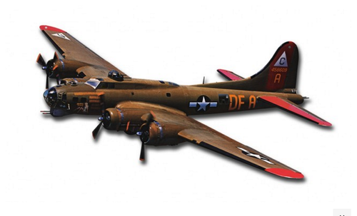   "B-17  Flying  Fortress"  Metal  Wall  Art