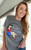 Women's Pin-Up Girl Shirt Grey
