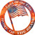 Land Of The Free Home Of The Brave--18×18 inch faux Copper Finish METAL SIGN