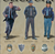 HISTORY  OF  THE  AMERICAN  POLICE  OFFICER--  2 sizes unframed prints