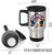 STAINLESS STEEL TRAVEL MUG--- WITH PIN-UPS FOR VETS LOGO