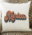 AMERICA  PILLOW   CANVAS   COVERS-------18 inches  BY 18 inches