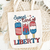 SWEET  LAND  OF   LIBERTY ---TOTE  BAG