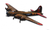   "B-17  Flying  Fortress"  Metal  Wall  Art
