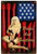 "Picks, Guitars, and Pin-Up"  Metal  Sign