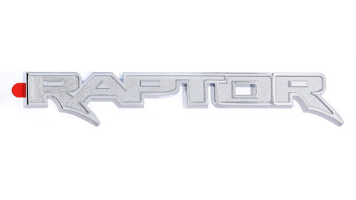 Chrome Plated Ford Raptor Emblem 