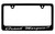 Mercury Grand Marquis Script Black Coated Zinc License Plate Frame