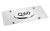 Infiniti Q60 Chrome Plated Solid Brass Emblem Attached To a Stainless Steel Plate