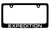 Ford Expedition Black Coated Zinc License Plate Frame 