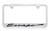 Ford Escape Script Chrome Plated Metal License Plate Frame Holder with Black Imprint