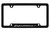 Ford Expedition Script Bottom Engraved Black Coated Zinc License Plate Frame  Ford Expedition Script Bottom Engraved Black Coated Zinc License Plate Frame