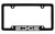 Ford Edge Bottom Engraved Black Coated Zinc License Plate Frame 