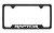 Ford Raptor Bottom Engraved Black Coated Zinc License Plate Frame 
