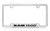 Ram 1500 Bottom Engraved Chrome Plated Metal License Plate Frame Holder with Black Imprint