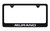 Nissan Murano Black coated License Plate Frame
