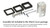 Ram Black Oval Hitch Cover with Ram Logo & Wordmark