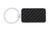 Ford Black Carbon Fiber Patterned Vinyl Insert Keychain with Maverick Logo