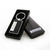 Ford Black Carbon Fiber Patterned Vinyl Insert Keychain with Maverick Logo