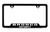 Black Plastic License Plate Frame with UV Printed Bronco Sport Logo _ Notch Bottom Frame Black Plastic License Plate Frame with UV Printed Bronco Sport Logo _ Notch Bottom Frame