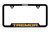 Black Plastic License Plate Frame with UV Printed Ford  Tremor Logo