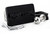 Black Coated Rectangular Hitch Cover with 3D Ford Raptor Black Emblem