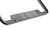 Black Plastic License Plate Frame with UV Printed Jeep Sahara Logo - Notch Bottom Frame