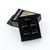 Ford Black Coated Valve Stem Caps  with Ford Mustang GT Logo - 5 caps in package
