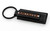 Jeep Brand Black Leather Keychain with UV Printed  Mojave Logo  