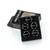 Ford Chrome Plated Valve Stem Caps  with Ford Mustang GT Logo - 5 caps in package