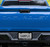 Black Coated License Plate Frame in Exposed Chrome Chevy Colorado Logo