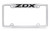 Acura ZDX Officially Licensed Chrome License Plate Frame Holder (ACV1-U)