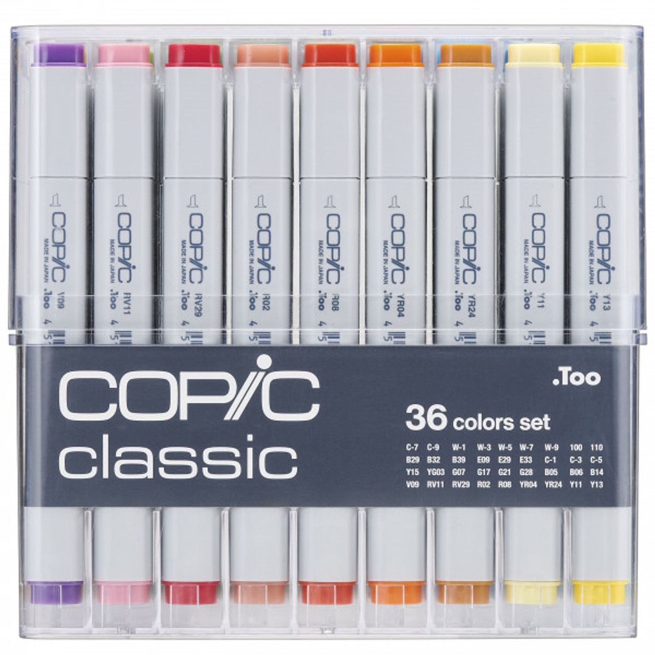 Copic Classic Marker 36 Piece Set