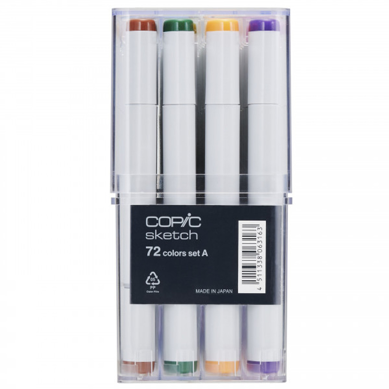 Copic Sketch Marker Set, 72-Colors, D 