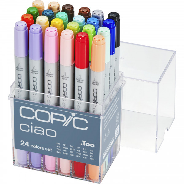 Copic ciaoまとめ売り Copic Ciao 24 Piece Set - Copic Shop