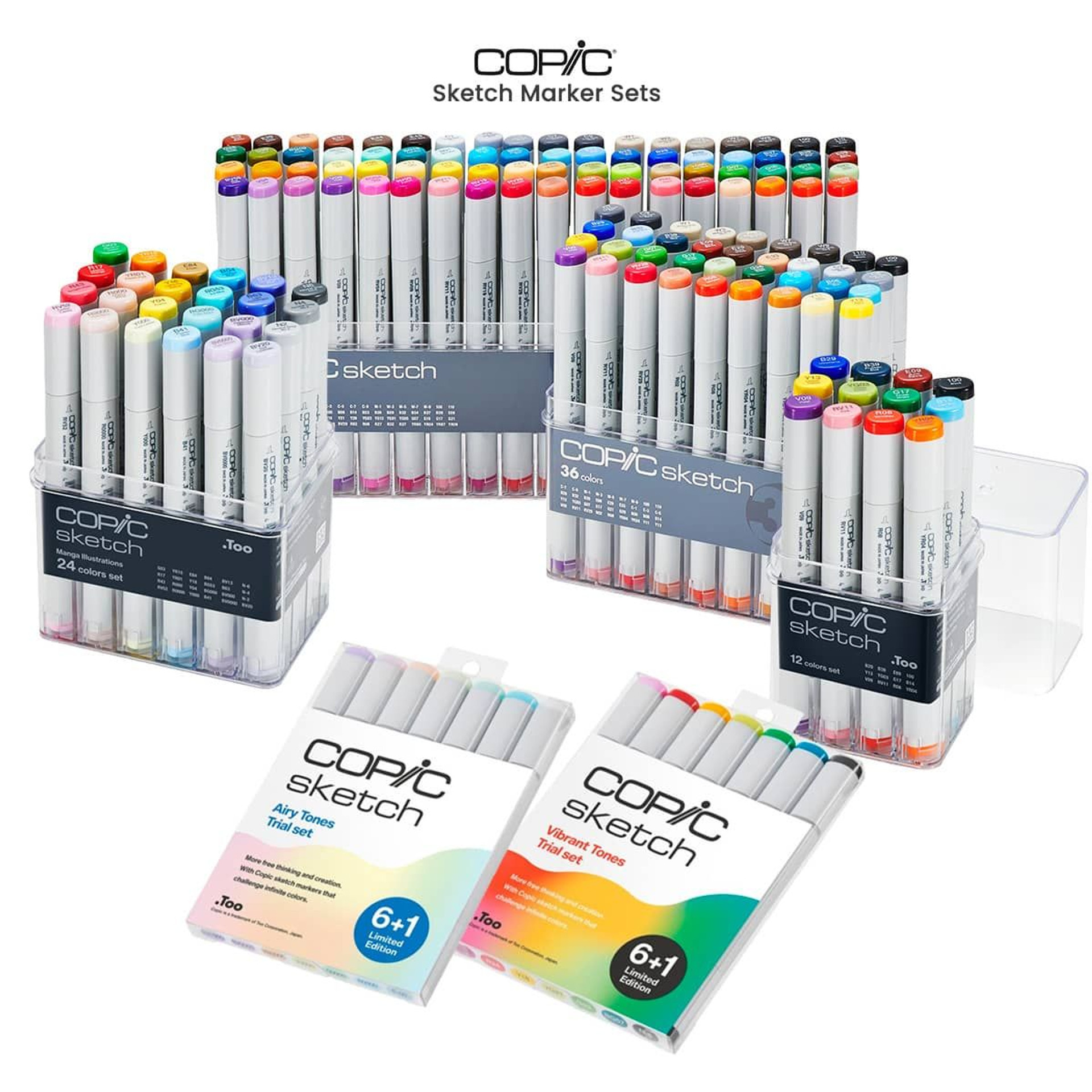 Copic Sketch Set de 72 - D