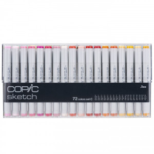 COPIC SKETCH MARKER 72 COLOUR SET C COPIC SKETCH MARKER 72 COLOUR SET C