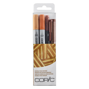 Copic Ciao Doodle Pack - Brown Copic Ciao Doodle Pack - Brown