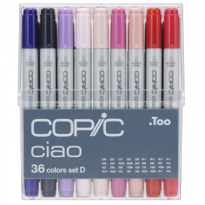 COPIC CIAO 36 PEN SET - 36 D COPIC CIAO 36 PEN SET - 36 D