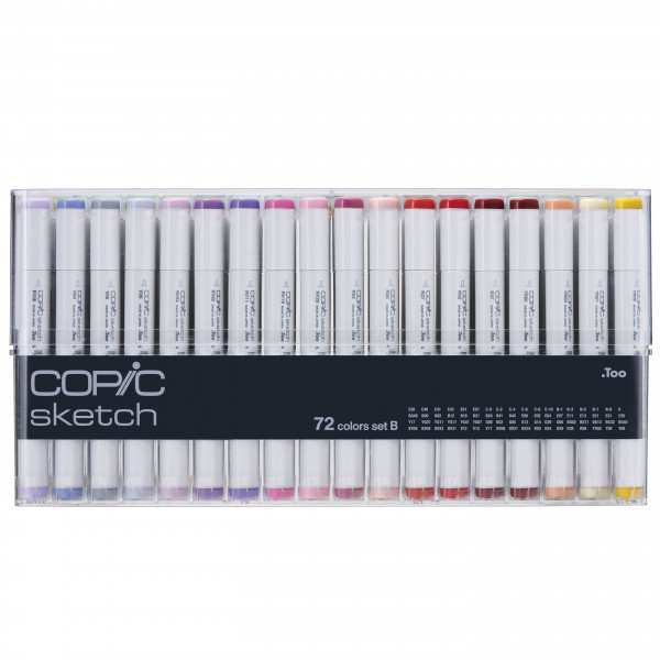 Copic Sketch Markers 72 Set B - Copic Shop