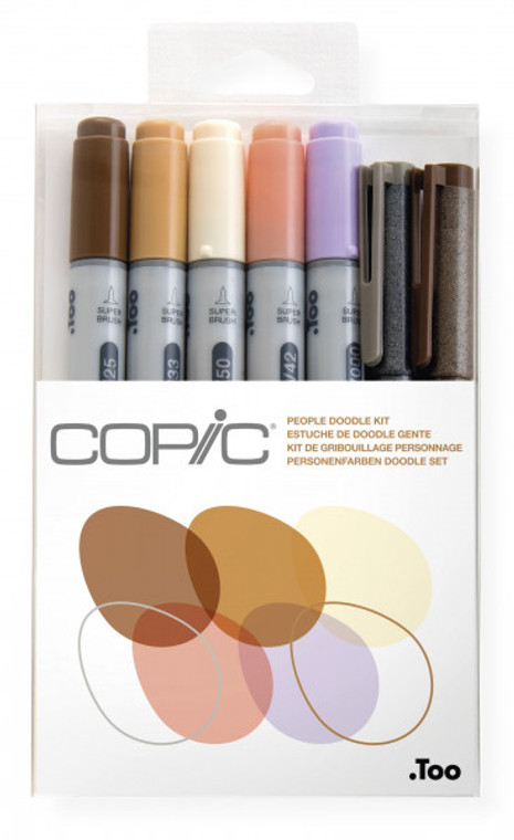 Copic Ciao Doodle Kit - People Set