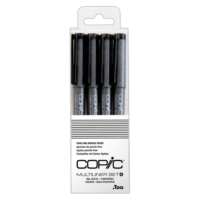 Copic Multiliner Set of 4 - Set A