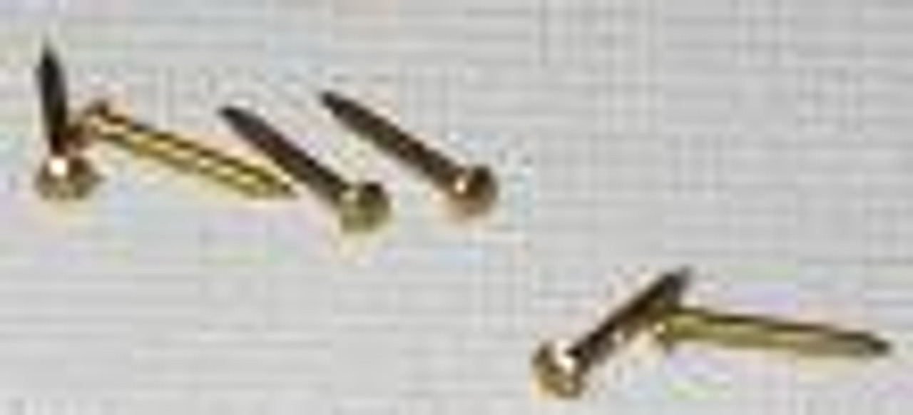 Number 18 Brass Escutcheon Pins