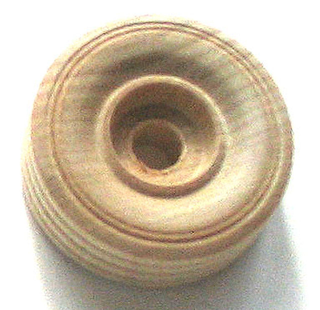 1-1/4 hardwood treaded toy wheel