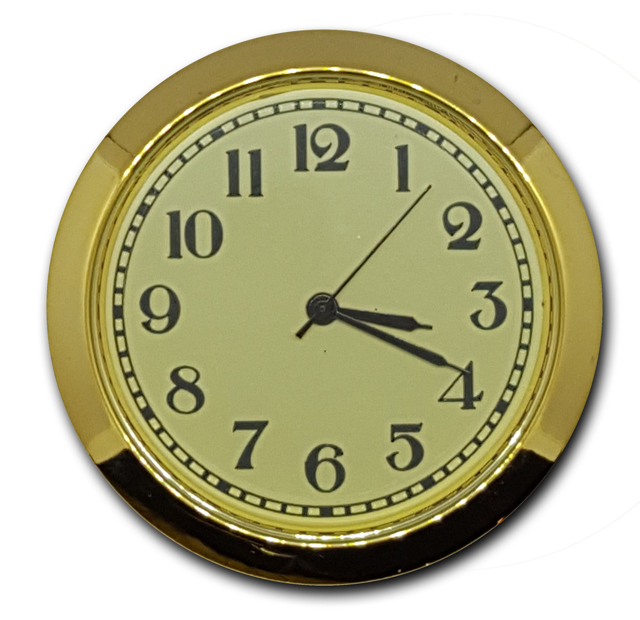 2 Inch (50mm) Ivory Arabic Clock Insert/Fit Up