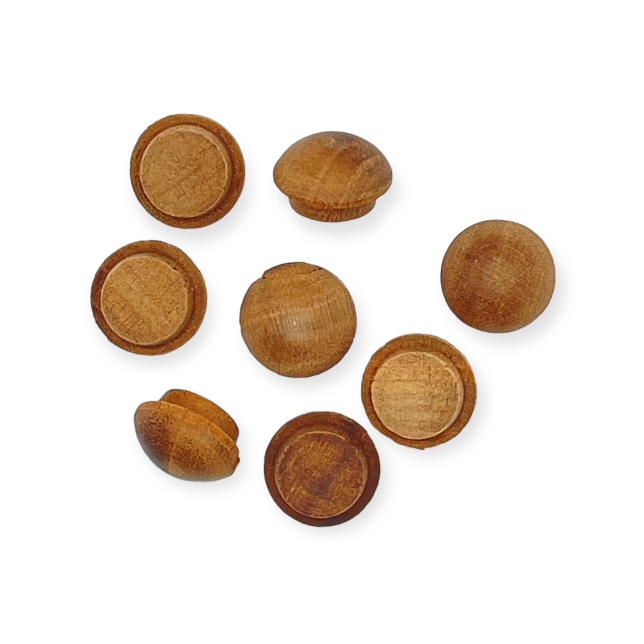 Cherry 3/8 Mushroom Buttons