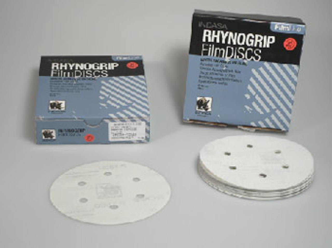 50 Disc 6 Inch 6 Hole H&L Film 800 Grit Disc