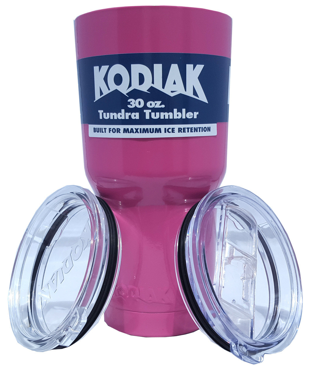 CLEARANCE - 30oz Kodiak Tundra Tumbler w/ 2 Lids - Powder Coated Stainless - FREE SHIPPING!