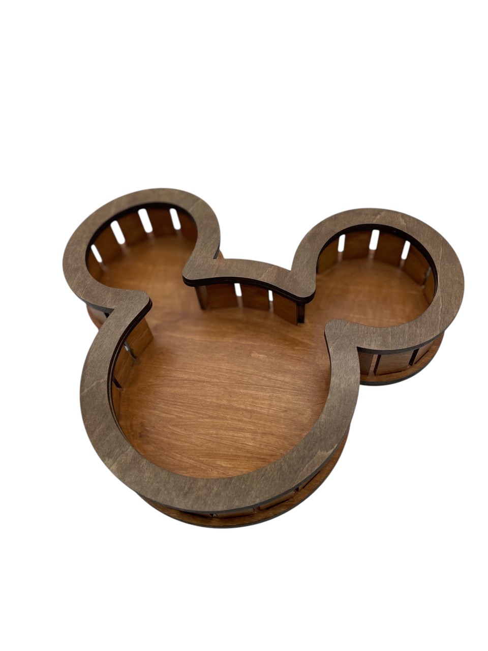 Mickey Head Bowl Laser Cut File, Disney Cruise Fish Extender Gift, 3mm SVG DXF, Mouse Head Candy Dish, CNC Glowforge Plan