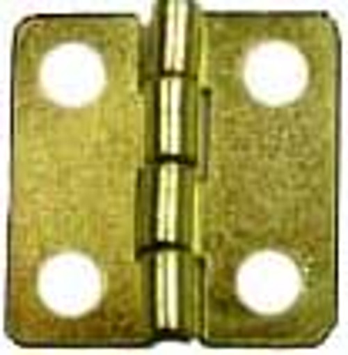 1/2x1/2 Brass Plated Hinge 1/2x1/2 Brass Plated Hinge